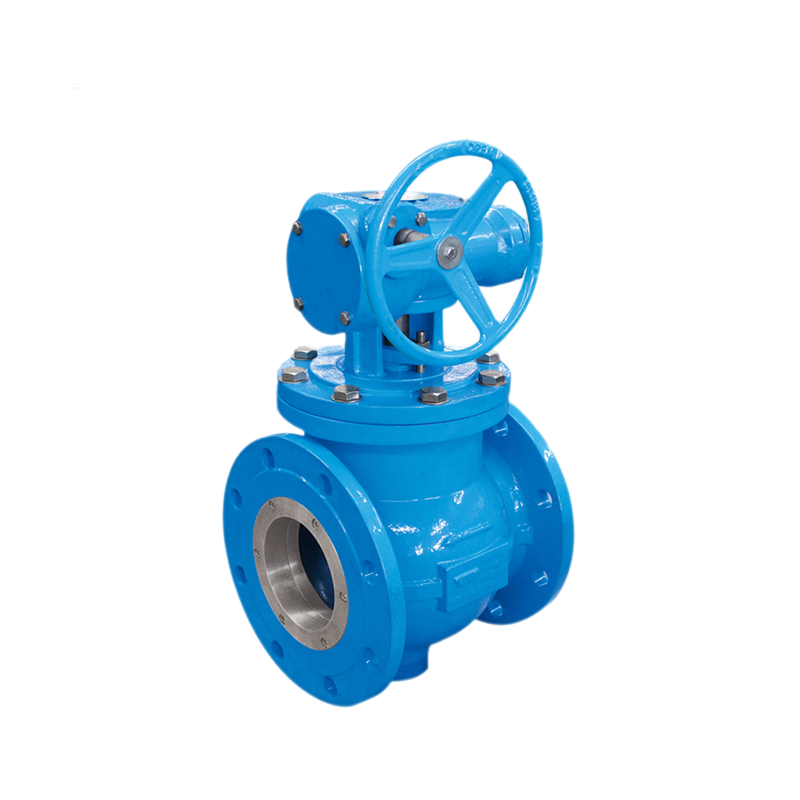 Eccentric half ball valve